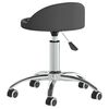 vidaXL Chaises &agrave; manger pivotantes lot de 2 gris similicuir