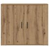 vidaXL Buffet ch&ecirc;ne artisanal 80x33x70 cm bois d'ing&eacute;nierie