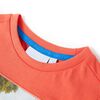 T-shirt pour enfants rouge clair 128