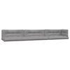 vidaXL Salon palette de jardin avec coussins 6pcs bois d'acacia massif