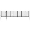 vidaXL Portail de jardin Acier 500 x 100 cm Anthracite