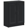 vidaXL Meuble de Rangement de Salle de Bain UTRECHT Noir