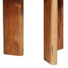vidaXL Tables basses gigognes 2 pcs Marron Bois d'Acacia Massif