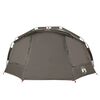 vidaXL Tente de p&ecirc;che 5 personnes gris imperm&eacute;able