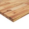 vidaXL &Eacute;tabli 100x60x(73-99,5) cm bois de ch&ecirc;ne massif rectangulaire