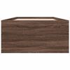 vidaXL Cadre de lit sans matelas ch&ecirc;ne marron 90x190 cm