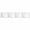 vidaXL Armoire murale blanc 99x18x16,5 cm bois d'ing&eacute;nierie
