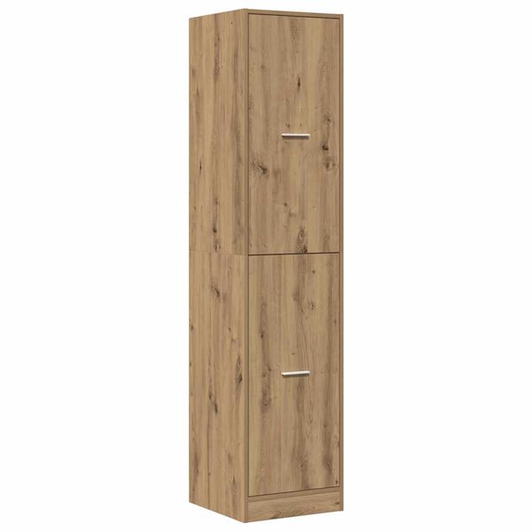 vidaXL Armoire d'apothicaire ch&ecirc;ne artisanal bois d'ing&eacute;nierie