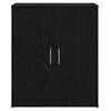 vidaXL Buffet 2 pcs Ch&ecirc;ne noir 60 x 31 x 70 cm Bois d'ing&eacute;nierie