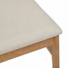 vidaXL Chaise de salle &agrave; manger 2 pcs Naturel et clair