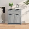 vidaXL Buffet Sonoma gris 60x30x70 cm Bois d'ing&eacute;nierie