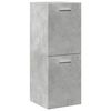 vidaXL Ensemble de meubles de salle de bain 4 pcs gris b&eacute;ton