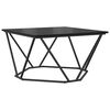 vidaXL Table basse Ch&ecirc;ne noir 80 x 80 x 45 cm