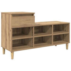 vidaXL Cabinet &agrave; chaussures 102 x 36 x 60 cm Bois d'ing&eacute;nierie