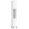 vidaXL Ensemble de meubles de salle de bain 3 pcs blanc brillant