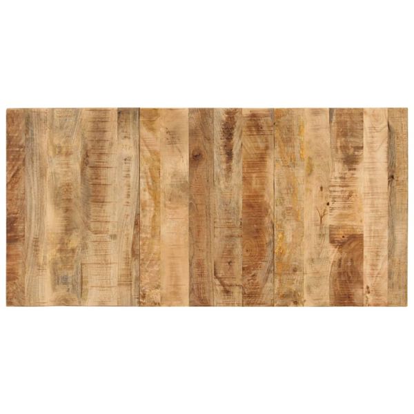 vidaXL Dessus de table 25-27 mm 120x60 cm Bois massif de manguier