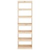 vidaXL Biblioth&egrave;que/S&eacute;parateur de pi&egrave;ce 60x30x199,5 cm pin massif