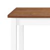 vidaXL Table de bar et tabouret 3 pcs Bois massif