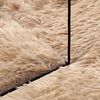 vidaXL Tapis Shaggy &agrave; poils longs NAVARRA beige 200x290 cm polyester