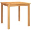vidaXL Ensemble &agrave; manger de jardin 5pcs Bois de teck massif