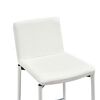 vidaXL Ensemble de bar 5 pcs Similicuir Blanc