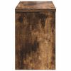 vidaXL Porte-manteau mural avec &eacute;tag&egrave;re Ch&ecirc;ne fum&eacute; 50 x 20 x 30 cm