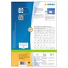 HERMA &Eacute;tiquettes permanentes PREMIUM A4 105x148 mm 100 Feuilles Blanc