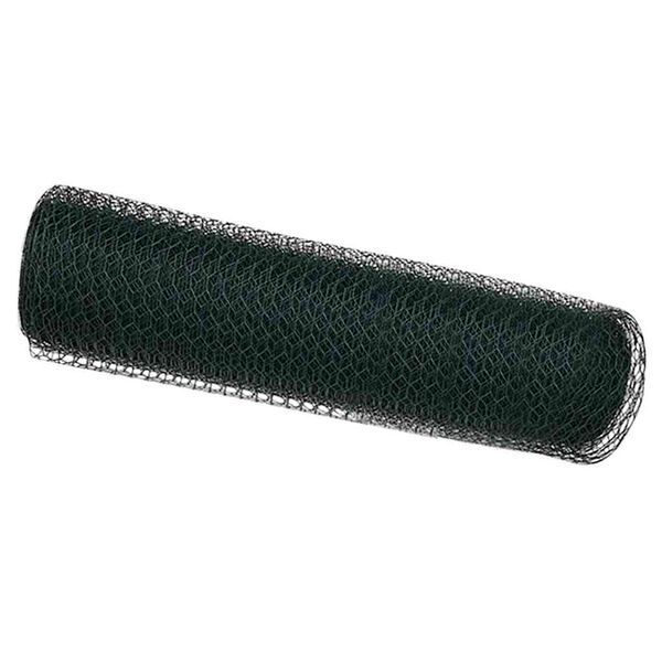 vidaXL Cl&ocirc;ture hexagonale Vert 0,8 x 100 m PVC