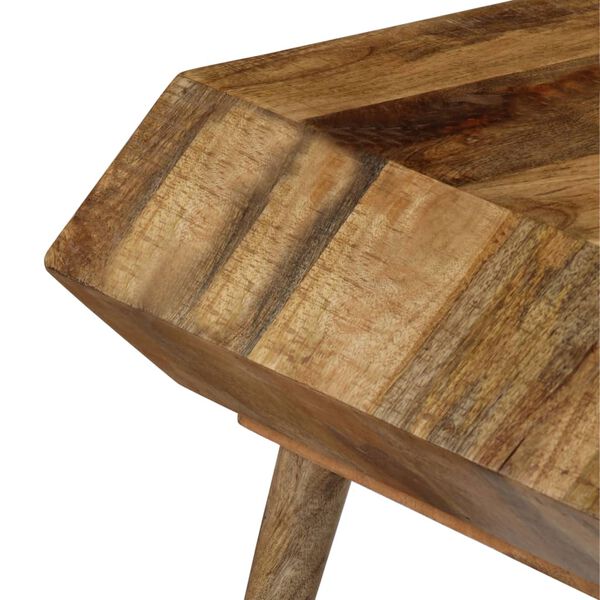 vidaXL Table basse Bois de manguier massif 104x50x45 cm