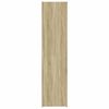 vidaXL Buffet haut ch&ecirc;ne sonoma 45x42,5x185 cm bois d'ing&eacute;nierie