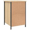 vidaXL Table de chevet ch&ecirc;ne sonoma 40x42x60 cm bois d'ing&eacute;nierie