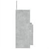 vidaXL Ensemble de meubles de salle de bain 3 pcs gris b&eacute;ton