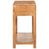 vidaXL Table console 110x40x76cm Bois d'acacia massif et finition miel
