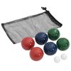 vidaXL Ensemble de boules Bocce 8 pcs sac de transport bois pin massif