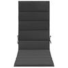 vidaXL Coussin de chaise longue Anthracite 190x60x4 cm