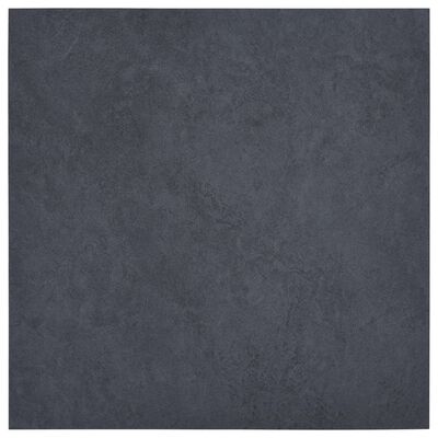 vidaXL Dalles de plancher autoadhésives 20 pcs PVC 1,86 m² marbre noir