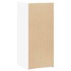 vidaXL Buffet blanc 40x41x93 cm bois d'ing&eacute;nierie