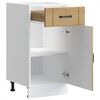 vidaXL Armoire de cuisine Lucca ch&ecirc;ne sonoma bois ing&eacute;nierie
