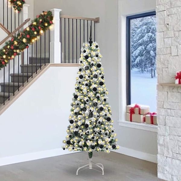 vidaXL Sapin de No&euml;l Artificiel &agrave; Branches Articul&eacute;es 240 cm