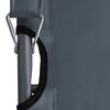 vidaXL Chaises pliables de plage lot de 2 Tissu Gris