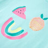 T-shirt pour enfants menthe clair 140