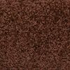 vidaXL Tapis d'escalier 15 pi&egrave;ces 65 x 21 x 4 cm Marron Bord rectangulaire
