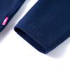 T-shirt enfants &agrave; manches longues bleu marine 116