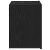 vidaXL Meuble TV Ch&ecirc;ne noir 60x30x41 cm Bois d'ing&eacute;nierie