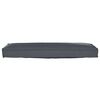 vidaXL Set de coussins de palette 2 pcs Anthracite 120 x 40 x 8 cm