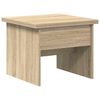 vidaXL Table basse Ch&ecirc;ne Sonoma 55 x 54,5 x 45 cm Bois d'ing&eacute;nierie