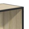 vidaXL Biblioth&egrave;que ch&ecirc;ne sonoma 40x35x139 cm bois d'ing&eacute;nierie