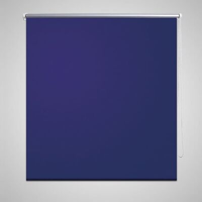 Store enrouleur occultant 80 x 230 cm bleu