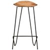 vidaXL Tabourets de bar lot de 2 bois d'acacia massif