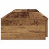 vidaXL Tiroirs de lit avec tiroir Bois ancien 160 x 36,5 x 16,5 cm